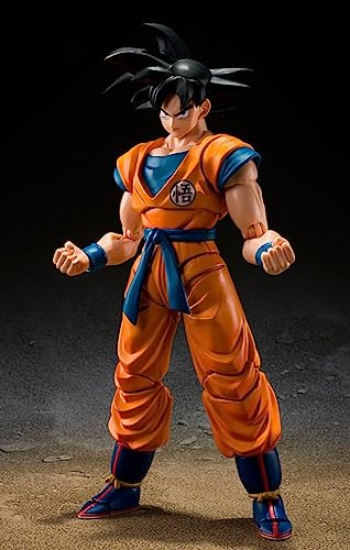 tamashii nations - dragon ball super super hero - son goku super hero bandai spirits shfiguarts action figure