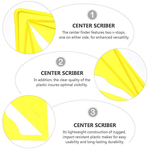 ULTECHNOVO Riscador Central da Linha Riscador Marcações de Marcenaria Ferramenta de Marcação de Desl