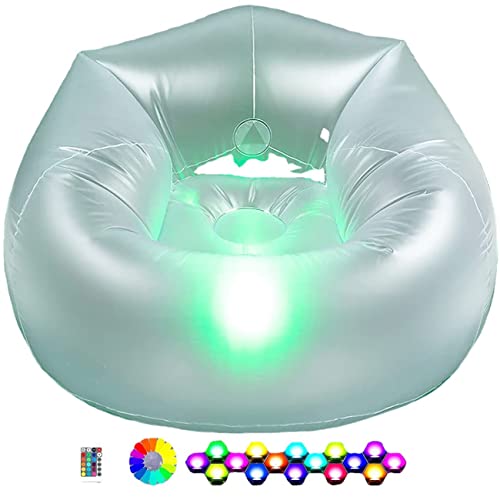 Canapé gonflable LED NOGRAX : fini l'inconfort en camping avec ce pouf nomade - 2