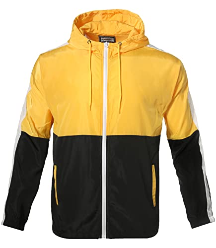 Lightweight Men's Windbreaker - Breathable Hooded Jacket for Outdoors & Commutes2