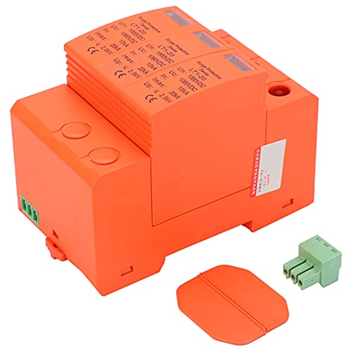 Parafoudre de tension, 3P LT1-20 20KA 1000V DC, dispositif de protection photovoltaïque protecteur signal à distance Cover