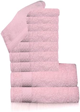 beSunshine 4x Pack Premium Super Soft 100% Cotton Face Towels Flannels Wash Cloths (Assorted)