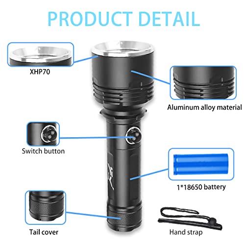 Torcia Immersione Super Luminoso 2000 Lumens 3