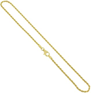 Sterling Silver Vermeil 1 5mm Anklet