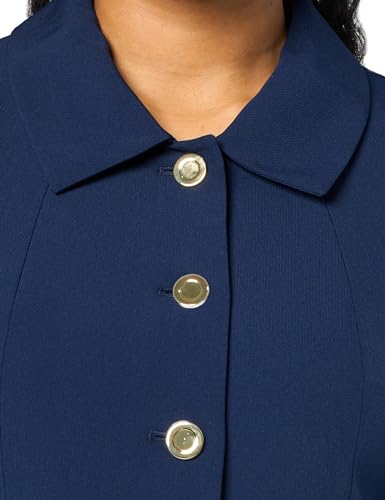 Women's Crepe 3-Button Jacket & Flounce Skirt2