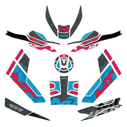 Autocollant moto CFMOTO 450MT protection de réservoir pour voyages et routes