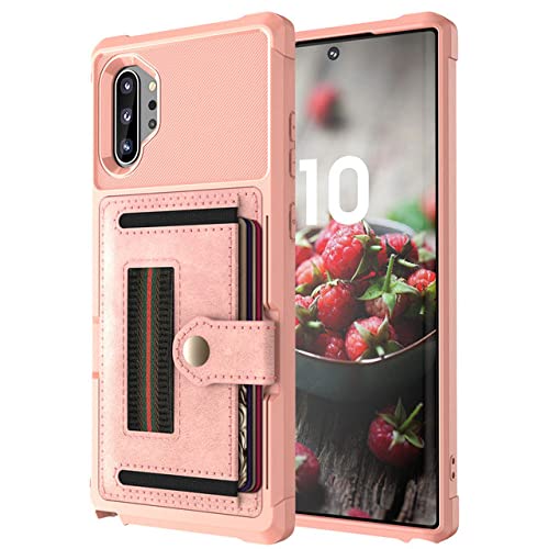 Étui portefeuille en cuir pour Samsung Galaxy Note 20 et S21 Ultra