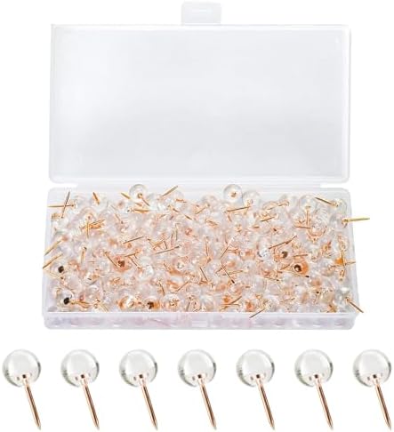 100 Bunte Reißzwecken Für Pinnwand & Korktafel | Dekorative Stecknadeln In 38 Verschiedenen Designs