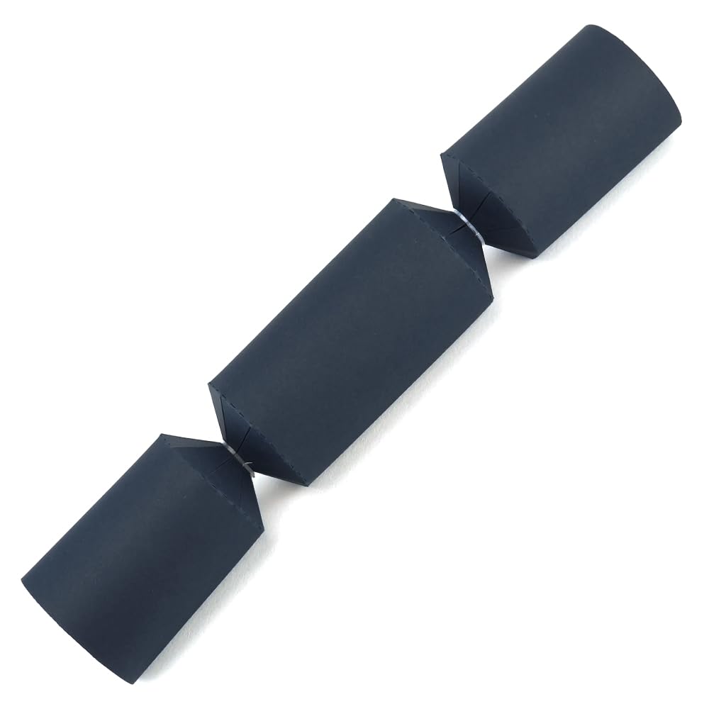 That's Crackers! Blue Navy | Basic Set To Make 10 Small Diy Crackers | Eco Recyclable Kit