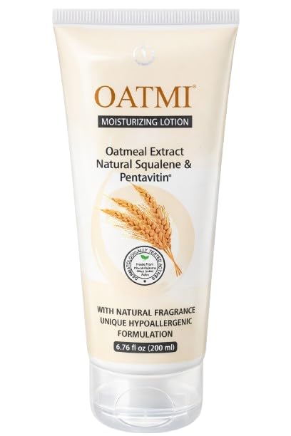 Moisturizing Lotion with Oatmeal Extract, Squalene & Pentavitin | Deep Hydration for Dry & Sensitive Skin | 200ml-image-46