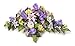 Darice Floral Memorial Stone Saddle Fits 4X8 Stone