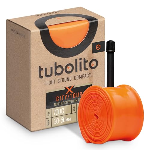 Tubolito X-Tubo-City/Tour TPU Inner Tube 700C - Puncture-Proof Bike Inner Tube | Fits Tire Widths 30mm to 50mm | Low Maintenance | Rim and Disc Brake Compatibility