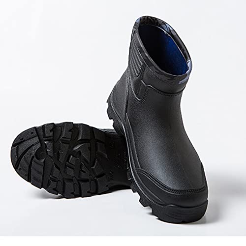Gets Rain Boots for Mens Waterproof Light Rubber Ankle Boots for All Type of Weather4