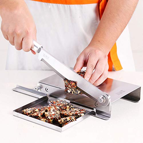 Allesschneider Manuell Gemüse Allesschneider Maschine Edelstahl Fleischschneider Rindfleisch Hammel Rolle Fleisch Käse… – Bild 3