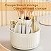 EachDusto Makeup Organizer 360 Rotating Large Capacity Organizer Makeup Brush Holder for Perfume Vanity Decor Bathroom Countertops Lazy Susan Cosmetic Desk Display