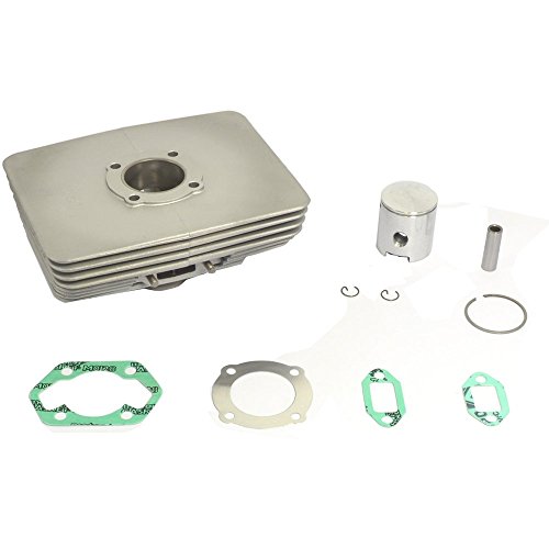 Cilindro de aluminio Athena de 70 cc que mejora la refrigeración del motor