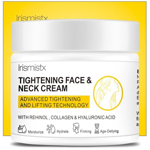 Irismistx Tighten and Lift Neck Firming Cream, Neck Creams for Tightening and Firming, Skin...