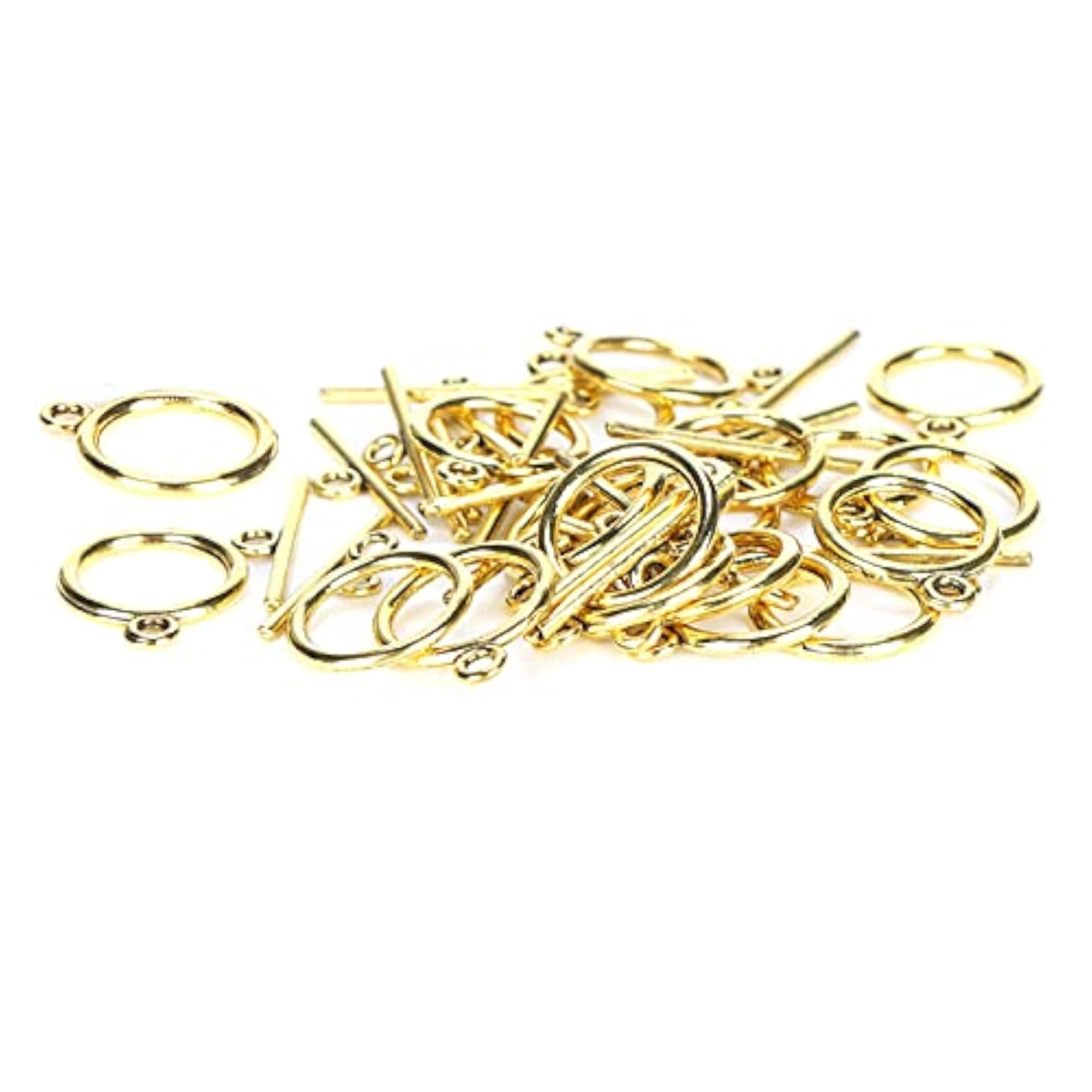 Set of 2 Toggle Clasps for Convenient Jewelry Making Supplies