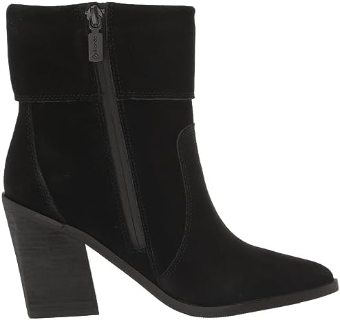 Blondo Women's Sinner Waterproof Ankle Boot, Black Suede, 8 | Image 5