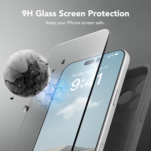 Image of Magnetic for iPhone 17 Pro Max Case, Compatible with MagSafe, [Full Camera Protection][Screen Protector] Silicone Shockproof Protective Phone Case for iPhone 17 Pro Max 6.9 inch, Dark Gray