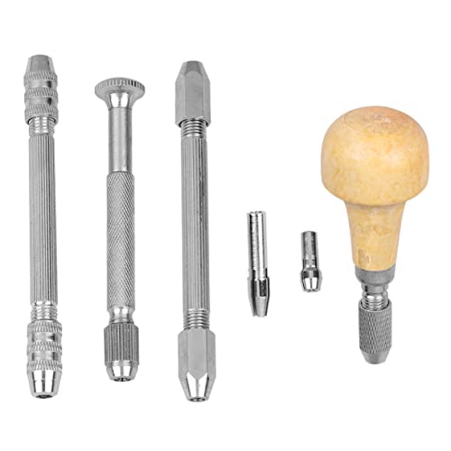 Foret hélicoïdal manuel Lurrose : lot de 8 perforateurs double tête - 5