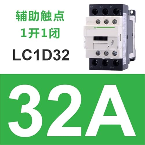 Contacteur LC1D32 110V tripolé pour commande de moteur triphasé 50/60Hz