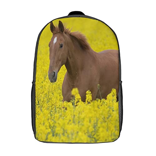 Sac à dos d'école de cheval pour ranger les grands cahiers