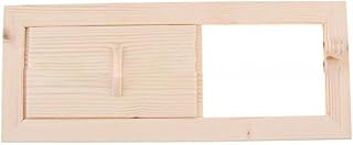 Sauna Vent Kit - Hochwertige Zederngiebel -Entlüftung, Luftströmungs -Kit