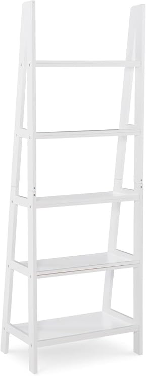 Linon Acadia Bookshelf White White