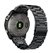 Produktbild YOOSIDE Edelstahl Armband für Garmin Fenix 8 / EPIX Pro/Approach S70 (47mm), Quick Fit Gliederarmband Ersatzarmbänder Uhrenarmband für Fenix 7/6 / 5 (Schwarz)