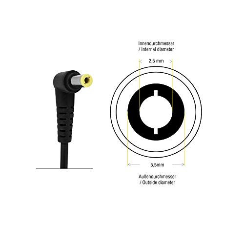 LEICKE ULL Universalnetzteil für HP 19V 4.74A 90W | Notebook Laptop Ladegerät für Acer ASUS Toshiba PA3516E-1ACA Medion Liteon Kompatibel 19V 3.42A 18.5V 3.5A 19,5V 3,33A 2.31A 90W/65W mit 4 Stecker