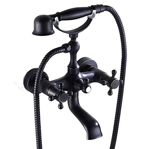 Ensemble robinet mitigeur douche mural rétro classique bain douche luxe