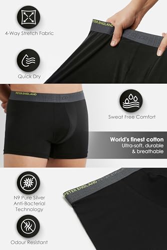 Image of Peter England Stretchable 100% Cotton Men's Trunk