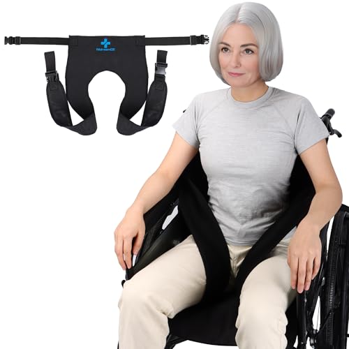 NIdreamCE Wheelchair Seatbelt Safety Belt for Dementia Patients Falling Out Prevention Wheelchair Safety Harness for Adults,The Elderly, Pregnant & Paralyzed