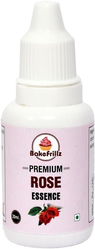 Bake Frillz Food Essence Flavour, 20 ml (Rose)