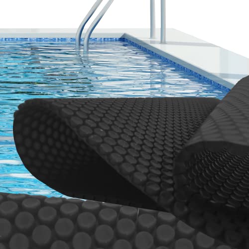 Aquabubble Crystal Black 700 Manta Térmica Piscina - Fabricada En España I Duradera Y De Alta Eficiencia Energética I Ahorro: No Precisa Refuerzos I Medidas Totales: 3.75 X 6.50 M