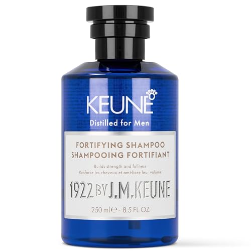 1922 by J.M. Keune Fortifying Shampoo, Strengthening & Thickening Cleanser for Men, 8.5 Fl Oz
