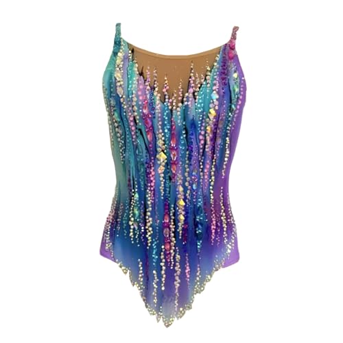 Justaucorps de gymnastique rythmique de qualité supérieure pour femme