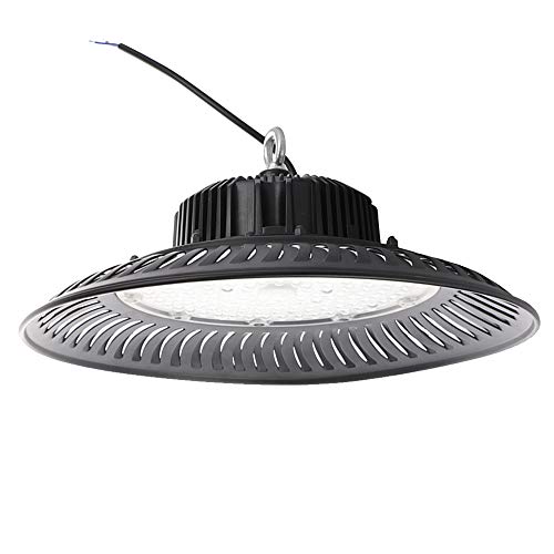 Asdomo 100W UFO LED High Bay Light, 14000LM 6500K Workshop Lights, led Bay Light 100W Commercial Industrial Bay Lighting Shop Area Workshop Garage Lights Garage Lighting