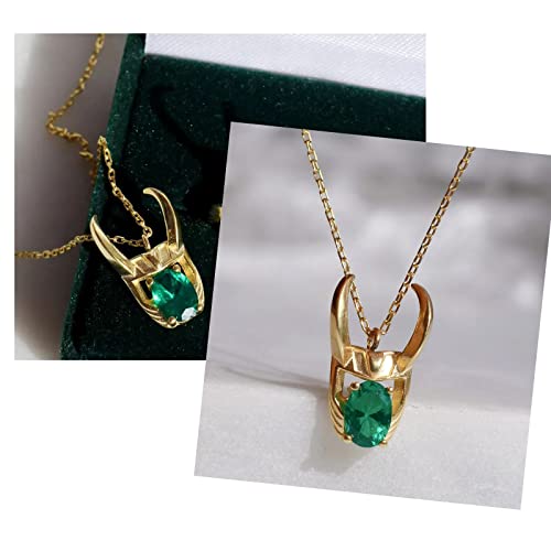 IDesign Helmet Necklace for Unisex Jewelry Gifts Halloween Cosplay Costume Jewelry Gifts3