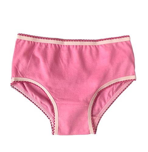 Kit Com 10 Calcinha Lisa Infantil 100% Algodão (GG)