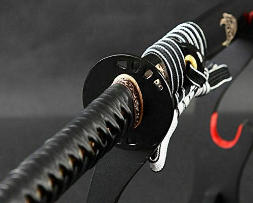 Miniatura 7 de Espada Excelente Kill Bill Katana Japonesa Samurai Espada Real Arcilla Templada Doblada Stee
