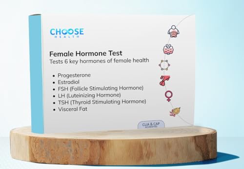 6-in-1 Female Hormone Test | Progesterone | Estradiol | LH | FSH ...