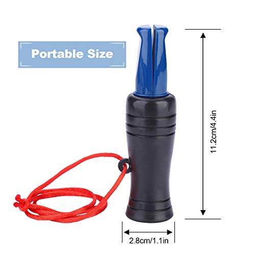 Foto von Ente Anrufer PVC Ente Anruf Decoy Anrufer Jagd Decoy Anrufer Whistle Trillerpfeife für Outdoor Jagd Aktivität
