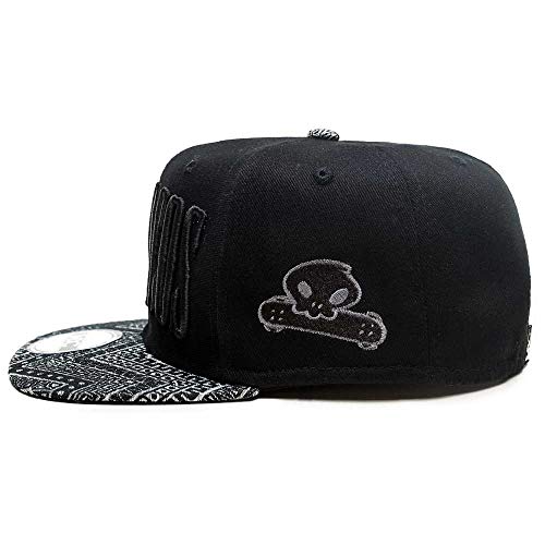 Boné MXC BRASIL Aba Reta Snapback Ajustável Los Locos Tamanho:Único;Cor:Preto