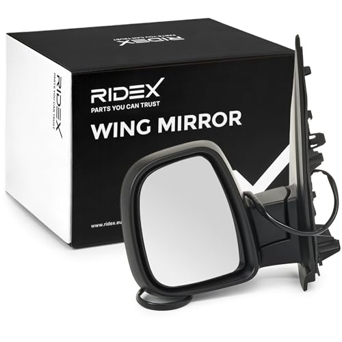 RIDEX Rétroviseur extérieur Gauche pour ajustage électrique des rétroviseurs convexe chauffant Compatible avec OPEL Zafira Life K0 Vivaro C Van K0 Vivaro C...