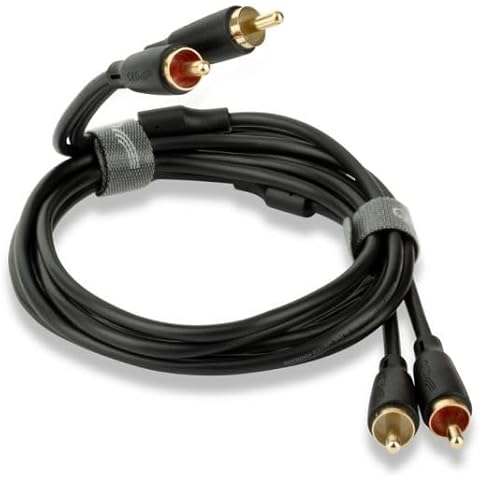 QED Connect 2 Male x Phono RCA Audio Cable Cover