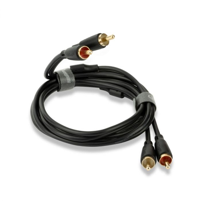Connect 2 Male x Phono to 2 Male x Phono RCA Audio Cable (0.75)