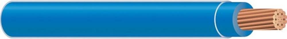 ❤ Crazy Deals 4 AWG 19-Stranded THHN Blue Copper Building Wire (100FT)