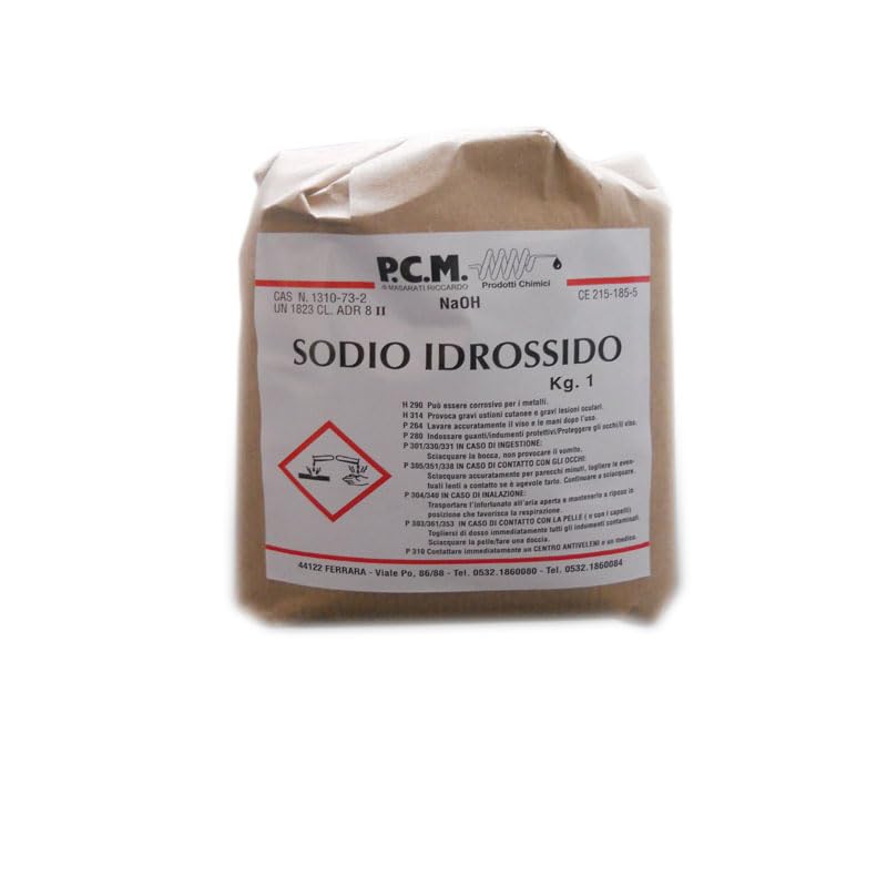 50D4 SODA CAUSTICA IN MICROPERLE 1 KG SGRASSANTE P.C.M.